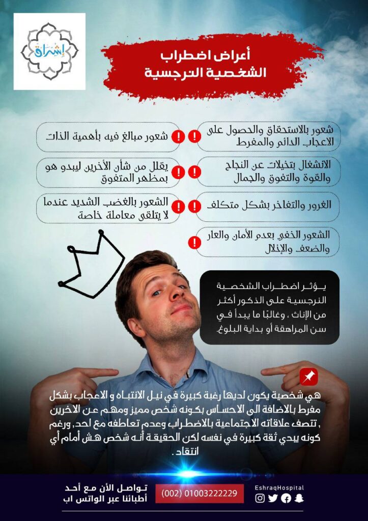 أعراض الشخصية النرجسية