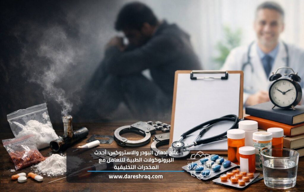 علاج إدمان البودر والاستروكس: أحدث البروتوكولات الطبية للتعامل مع المخدرات التخليقية