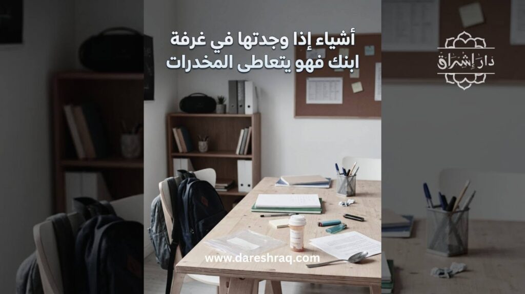7 أشياء إذا وجدتها في غرفة ابنك فهو يتعاطى المخدرات